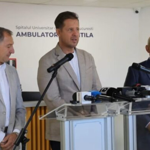 Inaugurarea Centrului Medical Ambulatoriu din Chitila