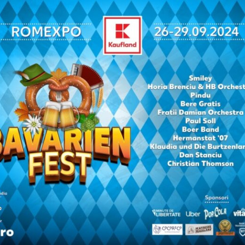 Festivalul BavarienFest 2024 by Kaufland, organizat la Romexpo