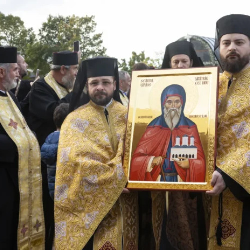 Procesiune religioasă &quot;Calea Sfinților&quot; în București