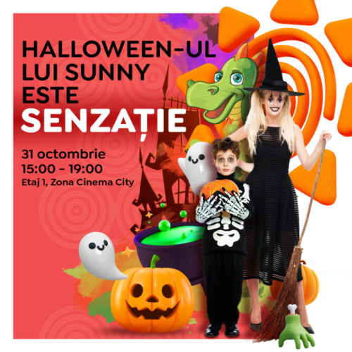 Magie și creativitate de Halloween la Sun Plaza