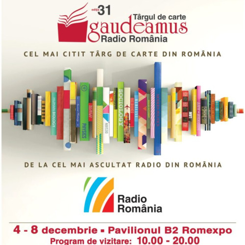 Târgul de Carte Gaudeamus Radio România se va desfășura în decembrie 2024