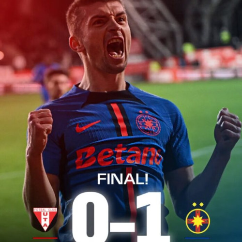 FCSB învinge UTA Arad cu 1-0 în etapa a 23-a a Superligii