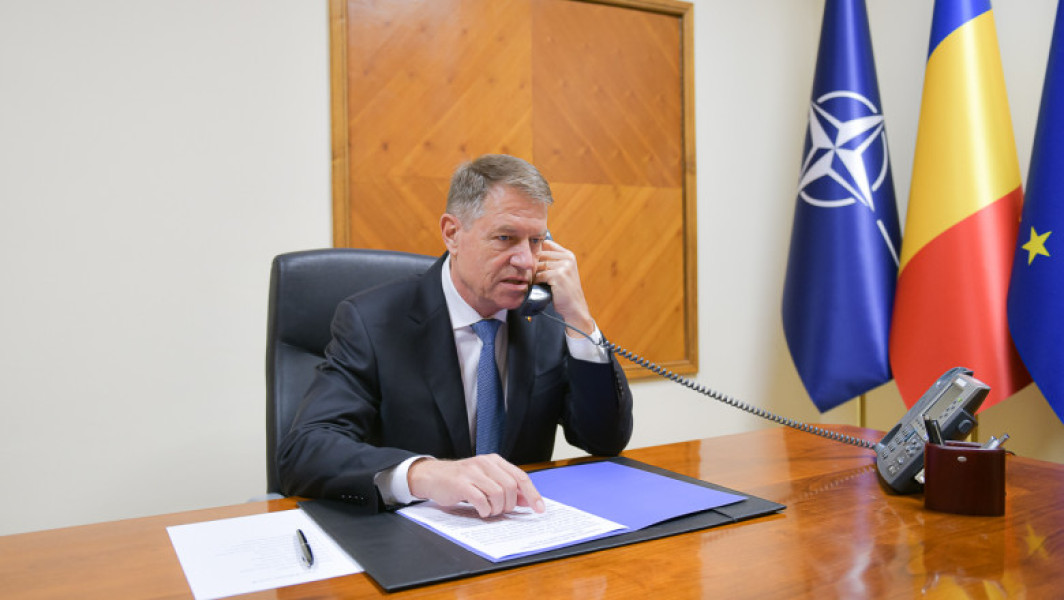 Iohannis și Zelenski au vorbit la telefon