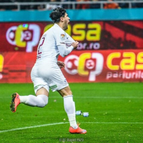 FC Rapid pierde cu CFR Cluj, ultimul meci pentru Cristian Săpunaru