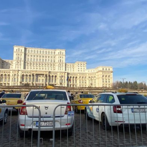 PROTEST al Taximetriștilor în Piața Constituției și Victoriei, de la ora 9:00