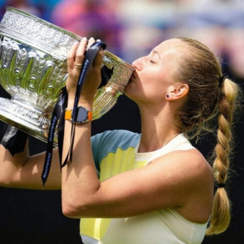 Kvitova şi-a luat adio în lacrimi de la Wimbledon