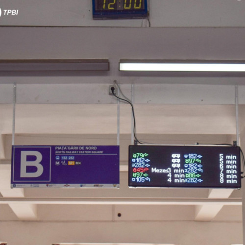 Sistemul de informare a călătorilor din Gara de Nord București funcționează în condiții optime
