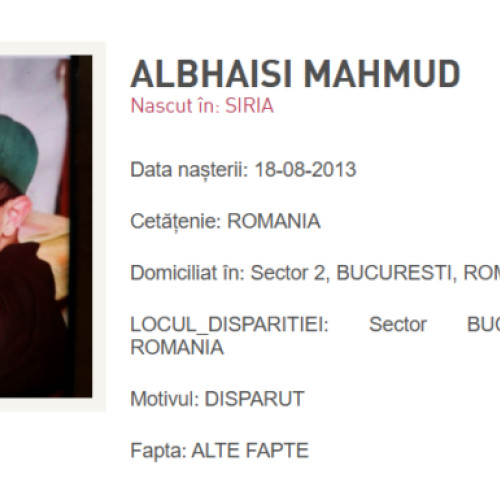Un băiat de 11 ani este dat dispărut în București. A fost emis mesaj RO-Alert