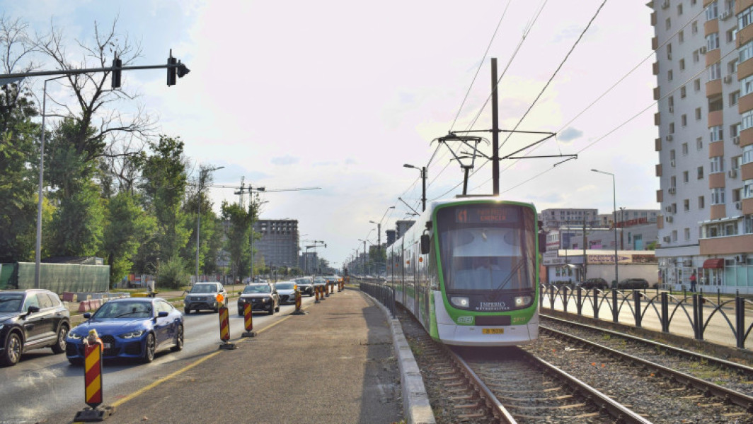 Suspendarea liniei de tramvai 41 din București pentru lucrări de infrastructură