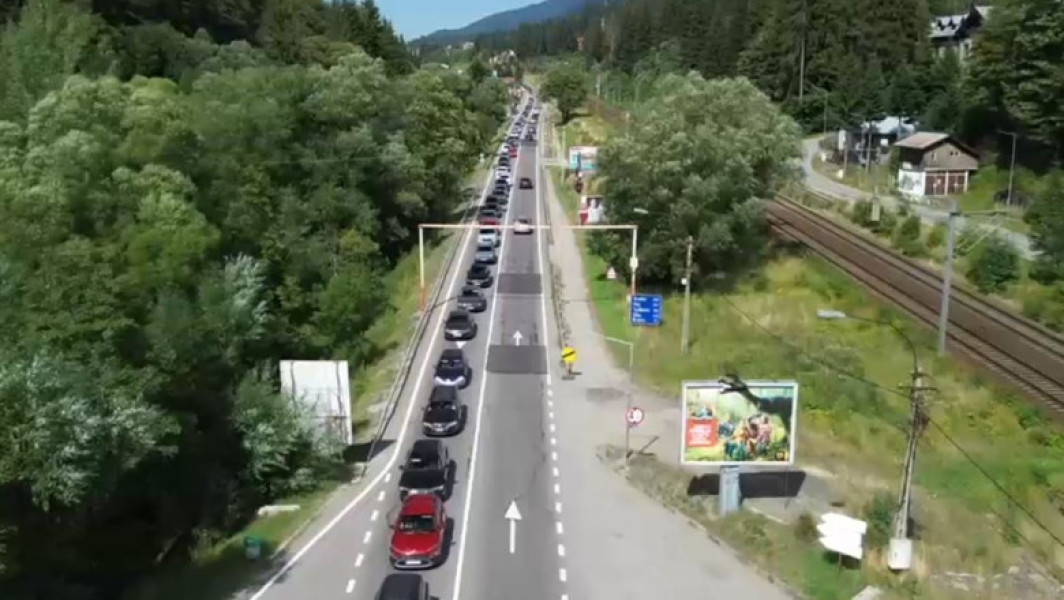 Aglomeratie si intarzieri in minivacanta de Sfanta Maria