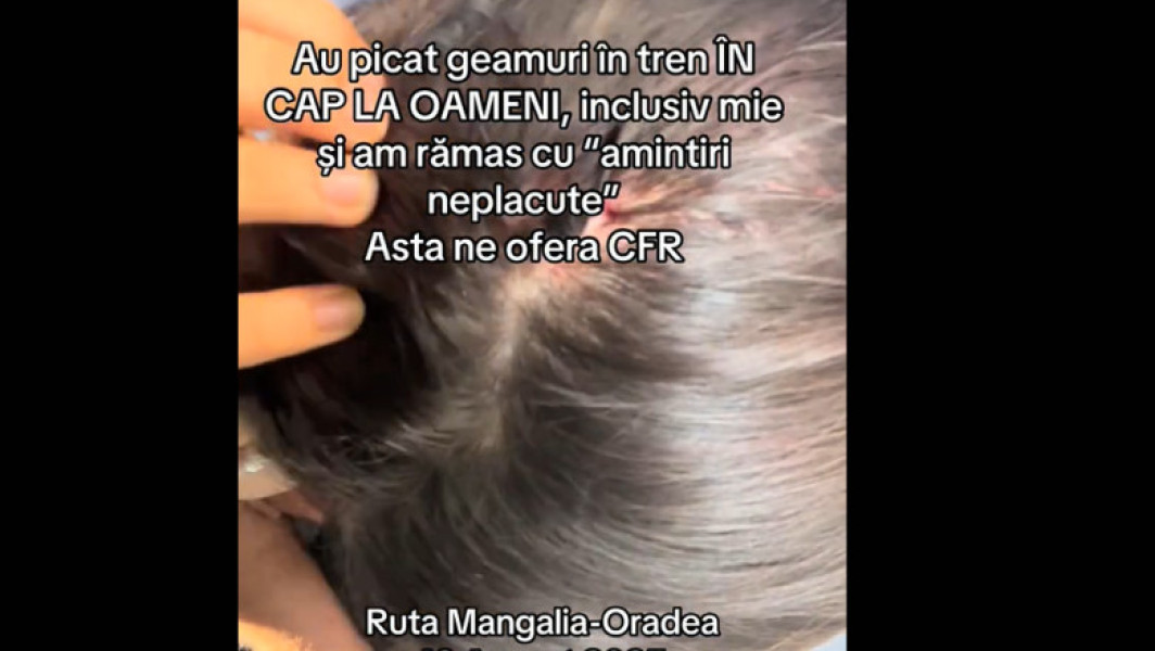 cFR calatori inițiază verificări după incidentul cu geamurile în trenul IR 1920