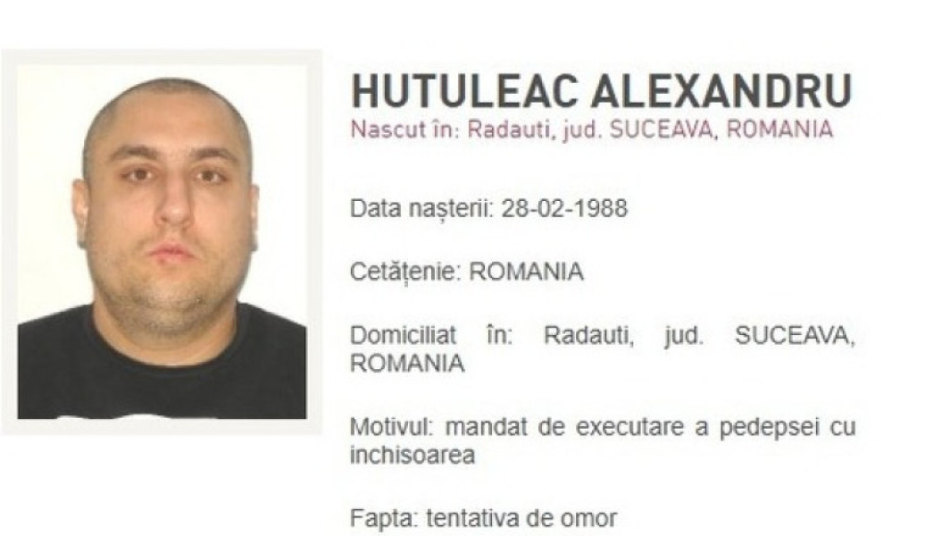 Bărbat din Suceava, adus din Norvegia după ce a lovit cu sabia un polițist