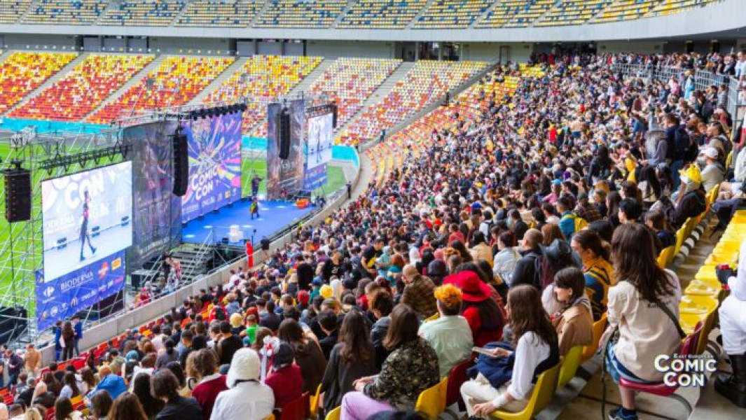 Arena Națională găzduiește Comic Con pentru fani de film, jocuri și cosplay