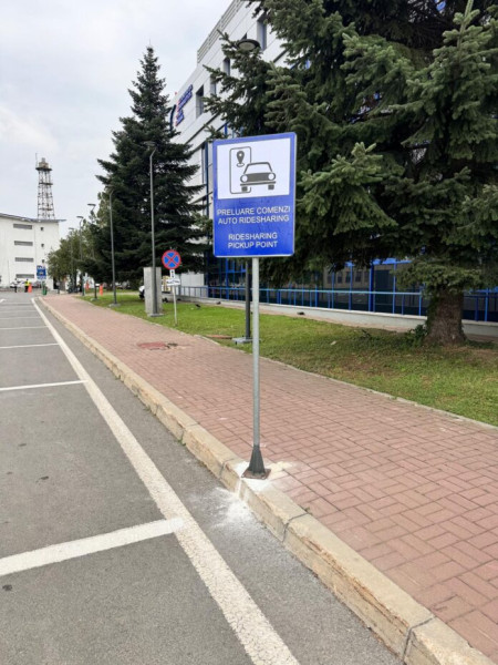 Aeroportul Băneasa inaugurează zonă pentru ride-sharing