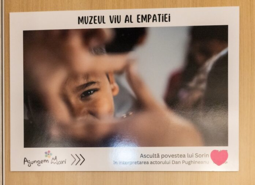 Ajungem MARI lansează Muzeul Viu al Empatiei pentru copiii instituționalizați