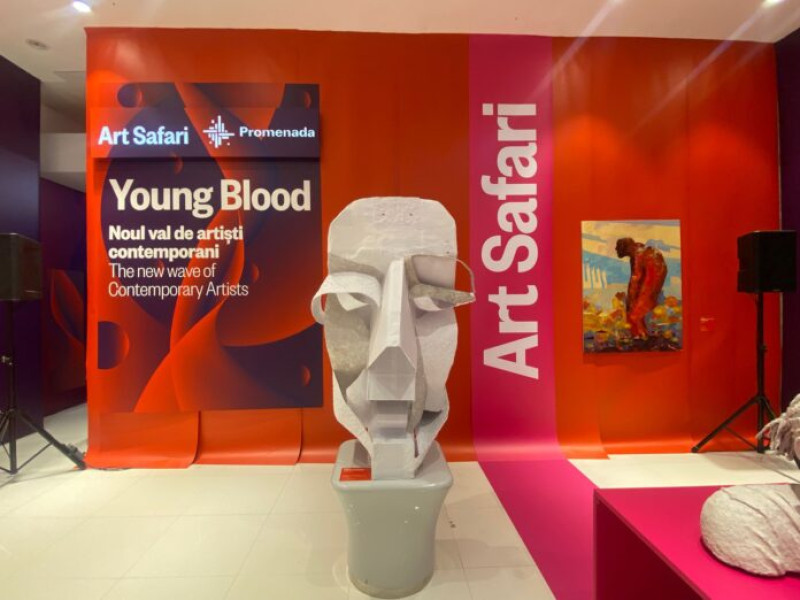 Expoziția young blood aduce arta contemporană tinerilor la Promenada Mall