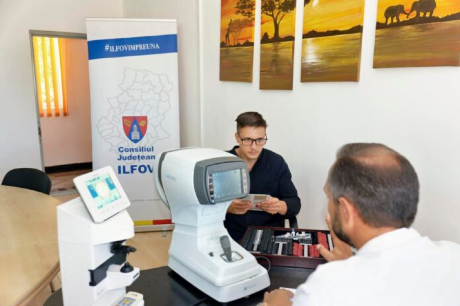 Consiliul Județean Ilfov încheie campanii naționale pentru sănătatea vizuală a populației