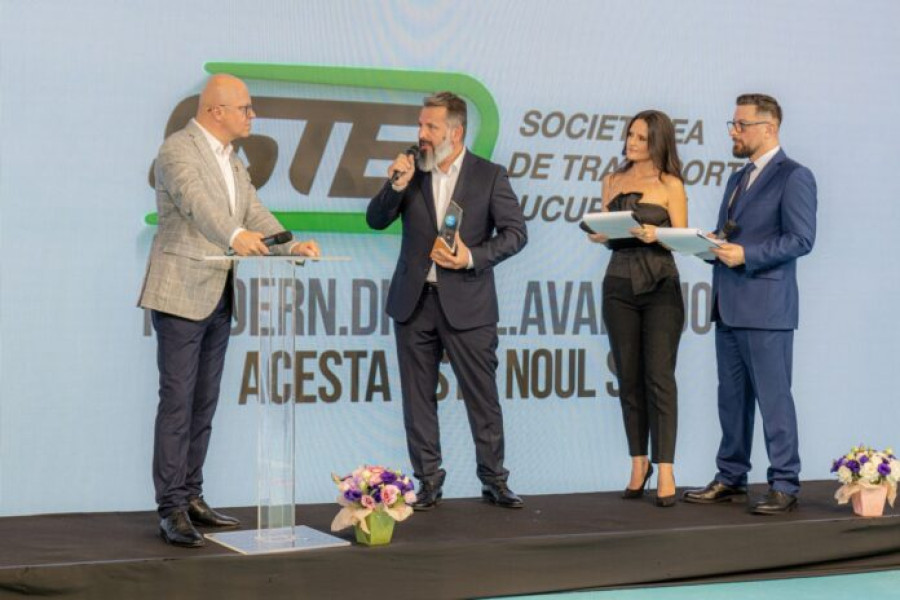 STB a fost premiată pentru infrastructura verde la Salonul Auto București 2025