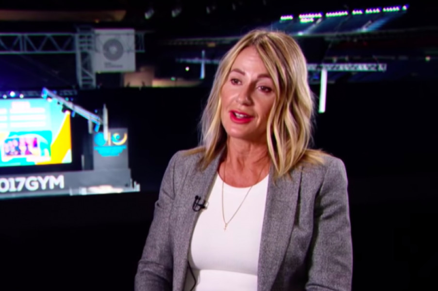 Nadia Comăneci a participat la inaugurarea construcției sălii de gimnastică ce îi poartă numele