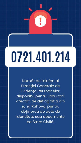 Primăria Sectorului 5 oferă sprijin celor afectați de deflagrația de pe Rahova