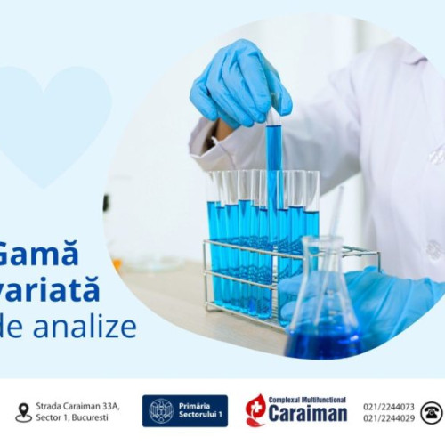 În Sectorul 1, Analize Medicale Gratuite și Cu Tarif Social la Laboratorul Caraiman