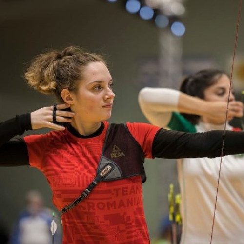 O nouă medalie de argint pentru România la Europenele de tir cu arcul indoor