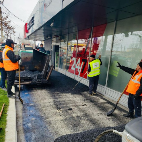 Echipa Primăriei Sectorului 5 muncește cu spor pentru modernizarea și înfrumusețarea sectorului: "Sâmbătă este o zi normală de lucru pentru noi!