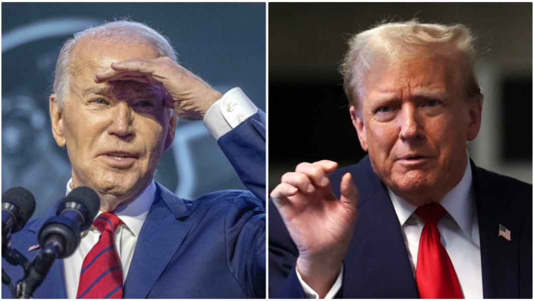 Noi ironii între Biden și Trump - Biden sugerează că Trump își vopsește părul cu înălbitor