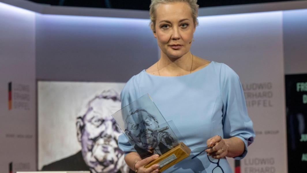 Opozanta în exil Iulia Navalnaia acuză: "Ţara noastră, condusă de un mincinos, hoţ şi asasin!