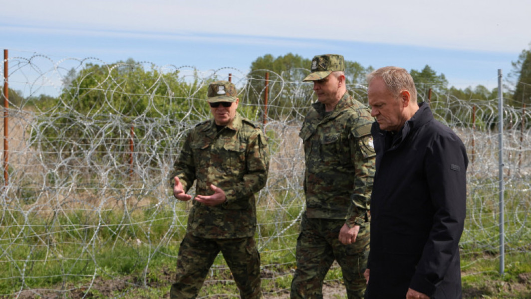Polonia construiește fortificații pentru a întări frontiera de est