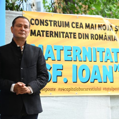 Au început lucrările pentru construirea Maternității Sf. Ioan. Daniel Băluță: ”Vom avea cea mai modernă maternitate din România, construită de la zero”