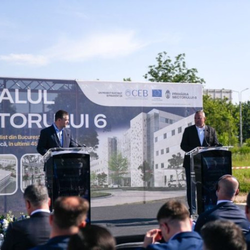 Liderul PNL, la semnarea contractului pentru construirea primului spital în Capitală, după 45 de ani. Liberalul Ciprian Ciucu obține o finanțare record