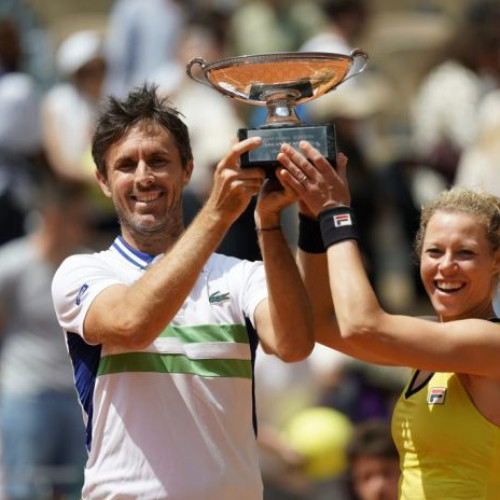 Laura Siegemund și Edouard Roger-Vasselin câștigă finala de dublu mixt la Roland Garros