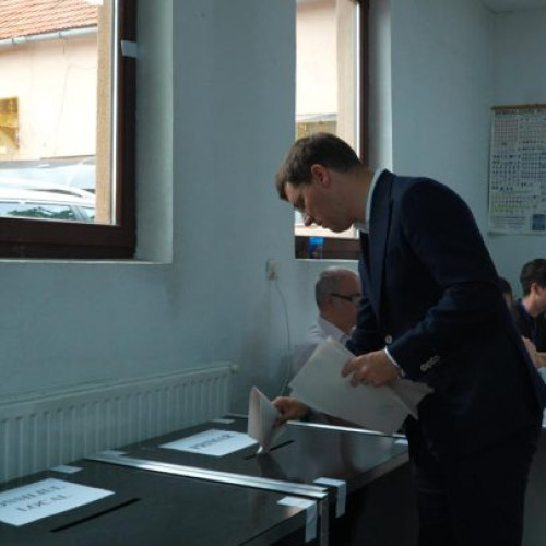 Victor Negrescu a votat la Sebeș pentru o Românie mai bună