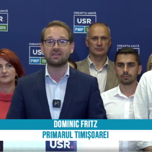 Dominic Fritz își asumă candidatura pentru președinția USR