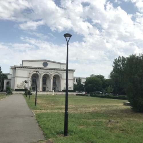 Modernizarea sistemului de iluminat public în parcul Operei Naționale din Capitală