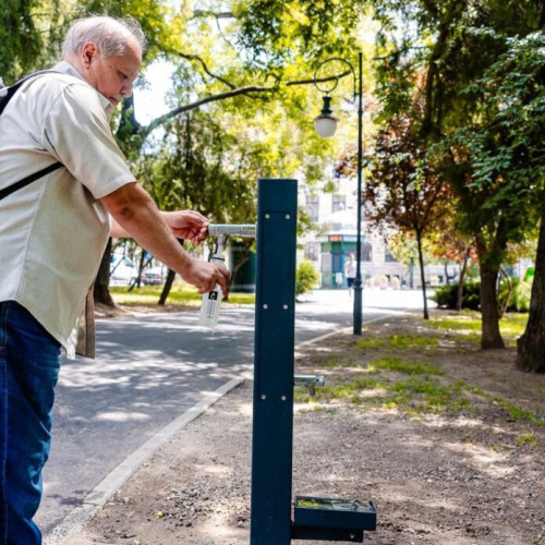 Primaria Capitalei amplasează 30 de cișmele moderne în parcurile din București