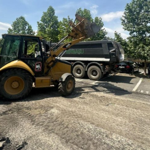 Continuă amenajarea Parcului Crângași, finalizarea planificată pentru 1 octombrie