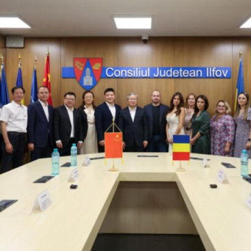 Întâlnire oficială între Consiliul Județean Ilfov și delegația din Provincia Zhejiang